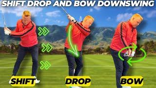 SHIFT DROP BOW | The Perfect Golf Downswing Move | Golf Tips