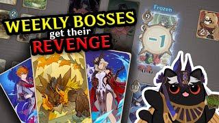 Weekly bosses get their REVENGE!! | Signora Azhdaha Childe | Genshin Impact TCG