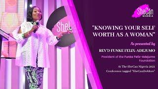 Reverend Funke Felix-Adejumo Speaks at SheCan Nigeria 2021 Conference