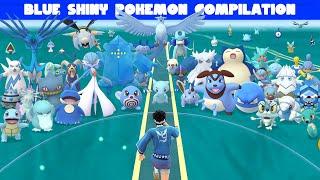 Epic Shiny Pokemon Hunt in Pokemon GO - Blue Edition