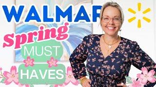 2025 Walmart Spring️Clothing Try On Haul | Spring Easter Decor | Outfit Inspiration Fashion over 40