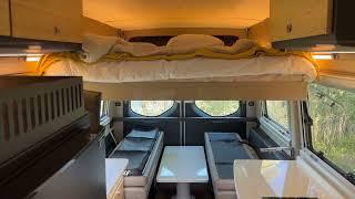 Powerglide Loft Bed in the Kruiswagen Off-Road Motorhome