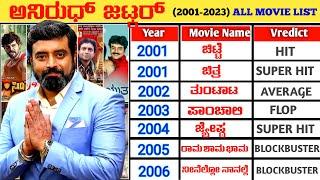 Anirudh Kannada Actor Hit And Flop All Movies List (2001-2023) || Anirudh All Movie Verdict