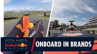 Onboard in Brands Hatch | David Coulthard goes for a lap in the RB7