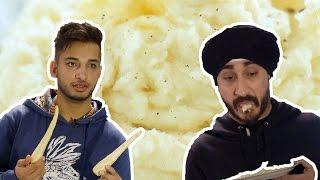 Brown People Try White People Food