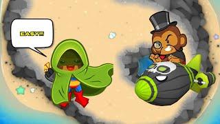 Easiest way to Beat the New Professor Evil Challenge in BTD Battles