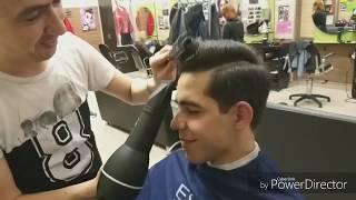 мужская стрижка  классическая Барбершоп. Men's haitcut Barber shop. Erkaklar soch turmaki.