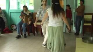 French traditional Bourrée Dancing