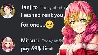 If Tanjiro rents Mitsuri for......