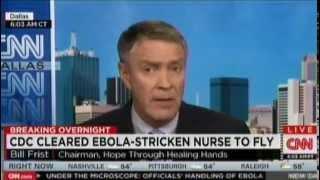 Bill Frist, Transplant Surgeon, U. S. Senate Majority Leader Says CDC Doing A Good Job On Ebola