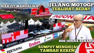 Jelang MotoGP sirkuit mandalika makin keren Dorna senang melihatnya!