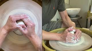 505. Mastering Centering Technique using 2/5/10 Lb of Clay with Hsin-Chuen Lin 林新春 2/5/10磅粘土定中心示範