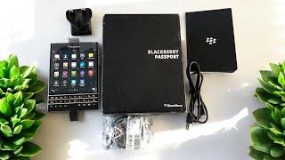 BRAND NEW Blackberry Passport Unboxing & review | Vintage Mobile Phone Collection