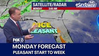 Tampa weather | Pleasant start to week