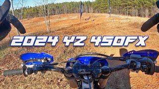 2024 Yamaha YZ450FX - My First Ride!