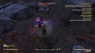 Fallout 76 Encounter- Fabled Flatwoods Monster