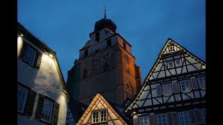 Herrenberg (D) das erste Glockenkonzert mit der neuen Vaterunser-Glocke