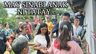 ANAK NI TATAY MAY SINABI SA HOUSE BLESSING NG BAHAY NG TATAY NYA