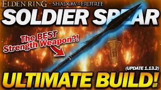 "The NEW BEST STRENGTH WEAPON?!" - Elden Ring - Ultimate Messmer Soldier Spear Build