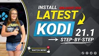 ⬇️ Install Kodi ⬇️ NEW & Stable Release v21.1 Omega on Firestick & Android