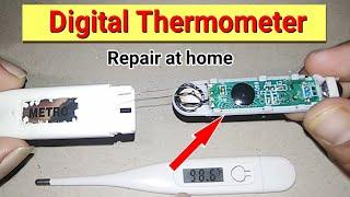 Digital Electric Thermometer || How to repair || DIY at home