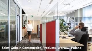 Ecophon Solo Rectangle, Circle, Akusto Wall, Screen, Focus LP, E, Saint Gobain Construction Products