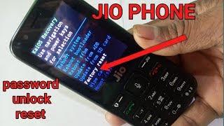 Jio phone password reset / jio f10Q hard reset / unlock password lock