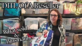 DITL Of A Full Time Reseller-What Sold & Goodwill Bins Thrift Haul To Resell Online