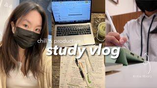 productive study week vlog : midterm season, cafes , grad student at usc