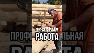 ПРОФЕССИОНАЛЬНЫЙ ПОДХОД К СТРОИТЕЛЬСТВУ: “ТАЁЖНЫЙ ДОМ”! #Shorts