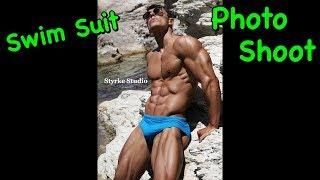 Fitness Model Speedo Swimsuit Photo Shoot Elliot Robinson Styrke Studio