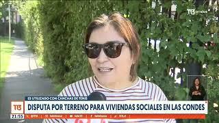 Serviu se enfrenta a la Federación de Tenis por la construcción de viviendas en Las Condes