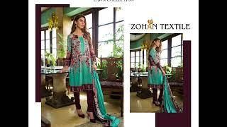 ZARA KHAN LAWN COLLECTION ZOHAN TEXTILE