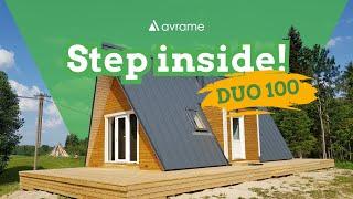 A-frame House Tour | Avrame DUO 100