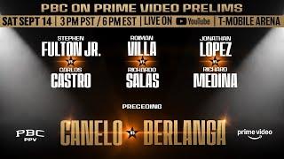 Canelo vs. Berlanga: Full Prelims | PBC PPV on Prime Video