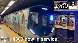 R211A 4309 - From Delivery to Passenger Service