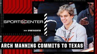  QB Arch Manning has committed to the Texas Longhorns  | SportsCenter