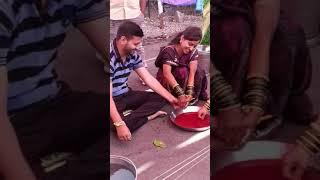 navi navi navri Marathi wedding video ||  viral wedding couples # Tiktok video