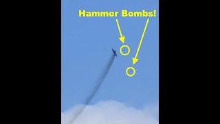 Ukrainian Mig-29 DROPPING AASM-250 "Hammer" BOMBS onto Russian Positions and OBLITERATING Them!