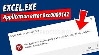 [SOLVED] Excel.exe Application Error 0xc0000142 - MyProcessInfo