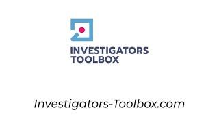 Best Private Investigator Resources - Investigators Toolbox - Best Private Investigator Resources