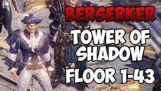 Lost Ark - Berserker - Tower of Shadow Floor 1-43 - Final CBT Gameplay