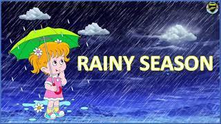 Rainy Season for kids | Rainy Season | Things we see during rainy season | Seasons for kids |