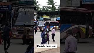 KARKALA BUS STAND | KARKALA TO UDUPI,  MANGLORE BUSSES #shorts