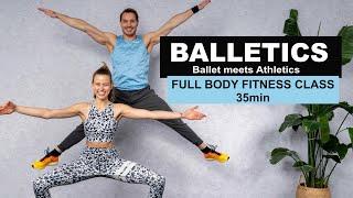 Balletics Full Body HIIT Fitness Workout 35min