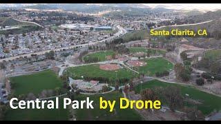 Central Park  by #drone | Santa Clarita #california