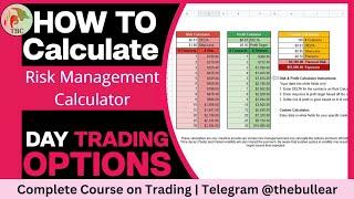 13 - Intraday and Swing Trading Calculator for Pro Traders | Complete Course on Trading in Hindi