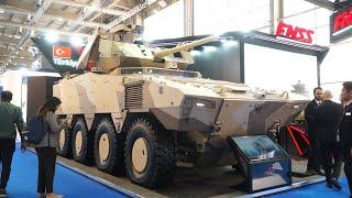 Turkish Company FNSS Unveils PARS ALPHA 8x8 Armoured Vehicle World Defence Show 2024 Saudi Arabia