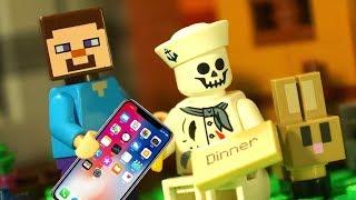 САМАЯ БОЛЬШАЯ ДЕРЕВНЯ в Майнкрафте ЛЕГО НУБик LEGO Minecraft