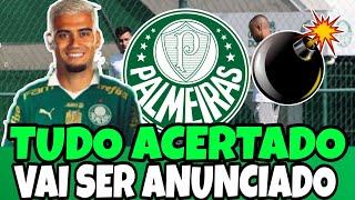 ÓTIMA NOTÍCIA! PALMEIRAS ACERTA BASES SALARIAIS COM ANDREAS PEREIRA, VAI SER JOGADOR DO VERDÃO.